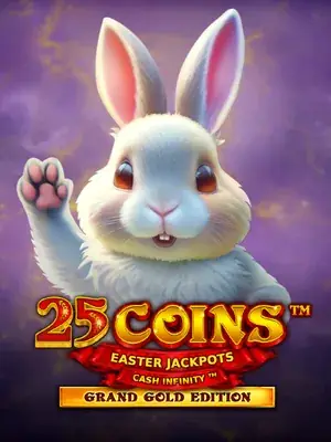 25 Coins Grand Gold Edition Easter Jackpots β VoltEnt pokie